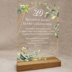 Rocznica ślubu bordowe róże statuetka HannDesgin.jpg