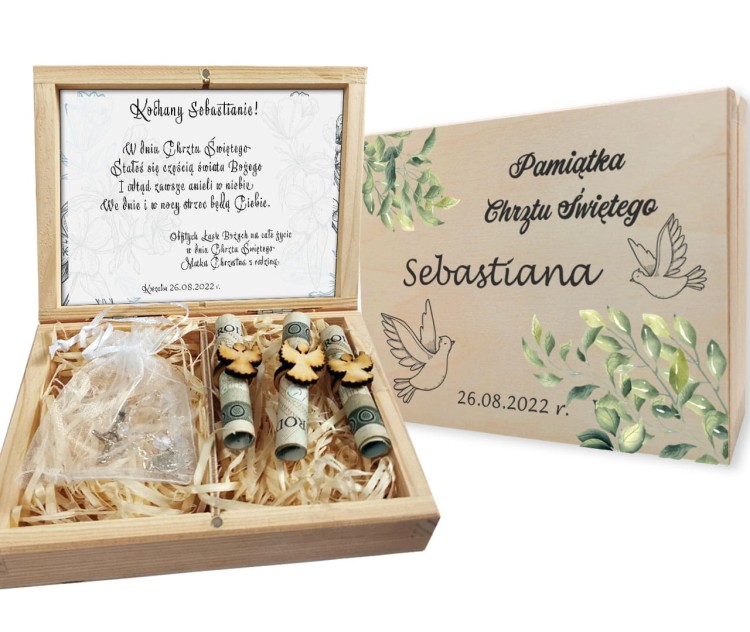 pudełko na pieniądze z różańcem na chrzest 1.jpg