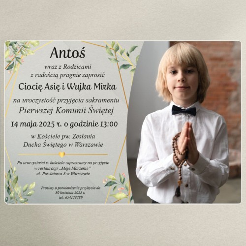 zaproszenie na komunię - ze zdjęciem dla chłopca_biała.jpg