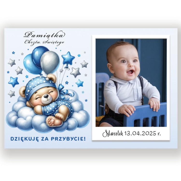 magnes ze zdjęciem miś niebieski na chrzest 10x7_MG02.jpg