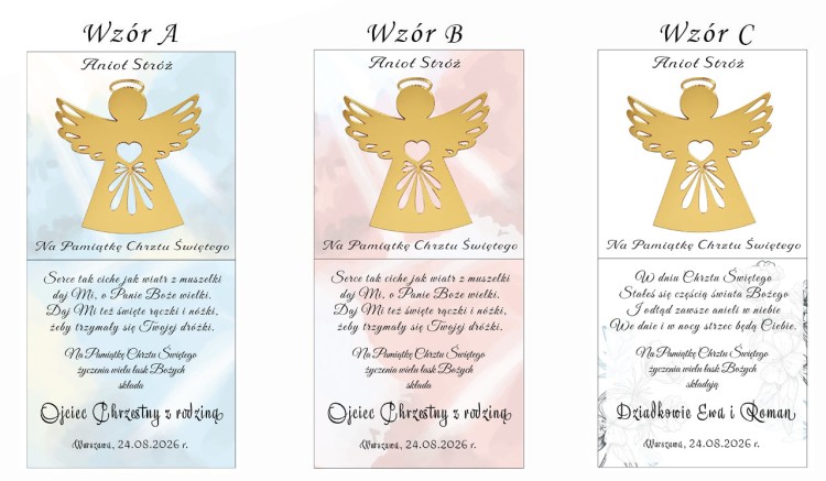Prezent na chrzest Pamiątka Chrztu Świętego wzory ABC.jpg