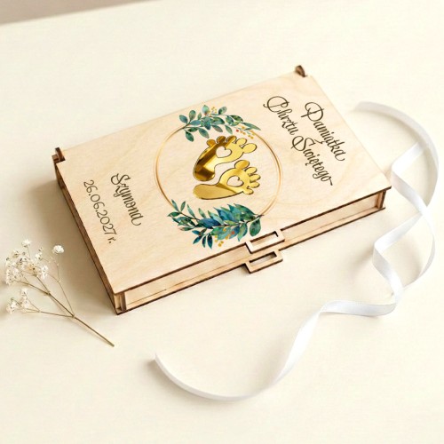 Pamiątka Chrztu Świętego pudełko na pieniądze z różańcem_7.jpg