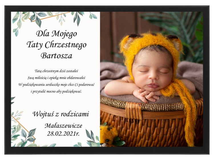 Podziękowanie dla rodziców chrzestnych - 6 - czarna.jpg