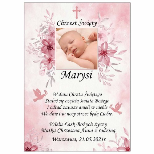 Pamiątka Chrztu Świętego - sklep